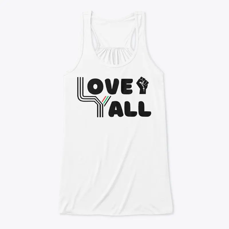 Power Love Yall Logo Tank - Women