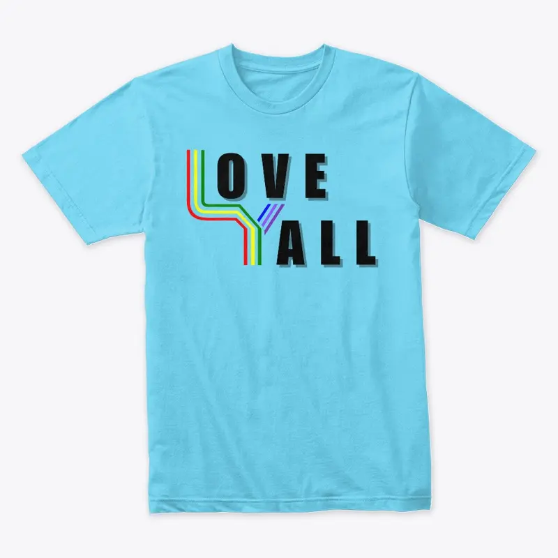 Pride Love Yall Logo Tee - Unisex