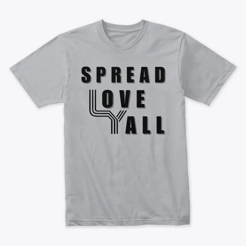 Spread Love Yall Logo Tee - Unisex